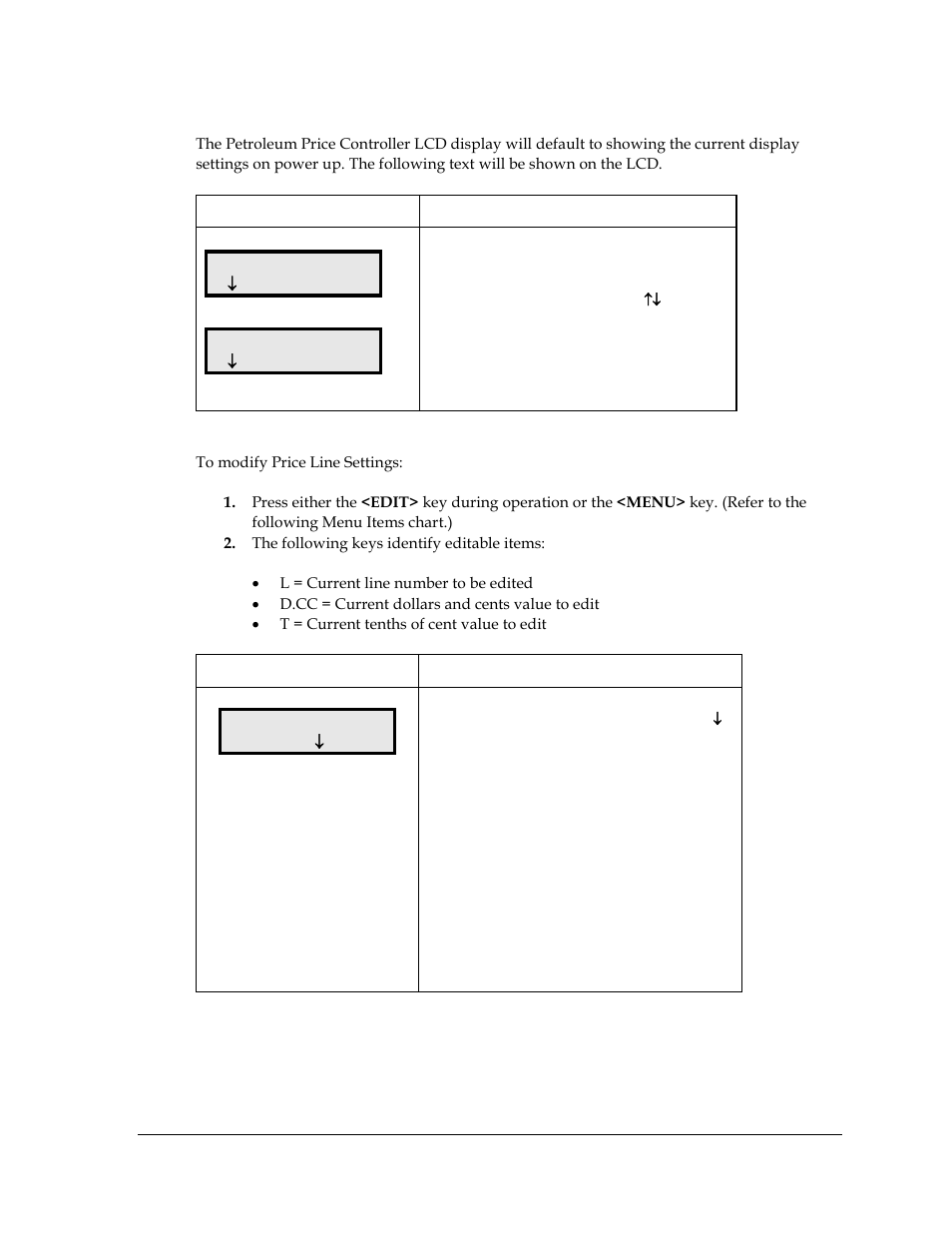 Dm-100 controller operation | Daktronics Fuelight FL-2109 Series Petroleum Price Displays User Manual | Page 25 / 41