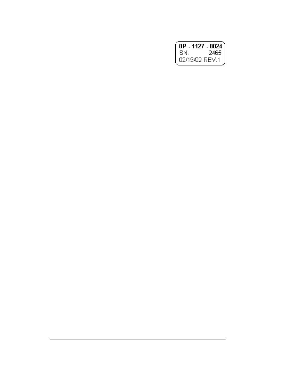 Figure 4: typical label -6 | Daktronics KE-1010-7.6-RG User Manual | Page 12 / 64