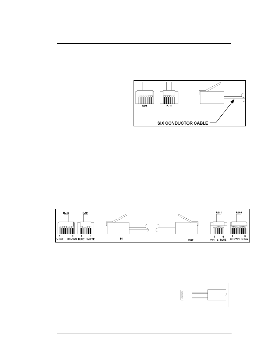 Electrical installation, Signal, Cables | Installing an rj connector, Section 3, Electrical installation -1, Signal -1, Cables -1, Installing an rj connector -1, Figure 7: flipped cable with rj connectors | Daktronics KE-1010-7.6-RG User Manual | Page 17 / 64
