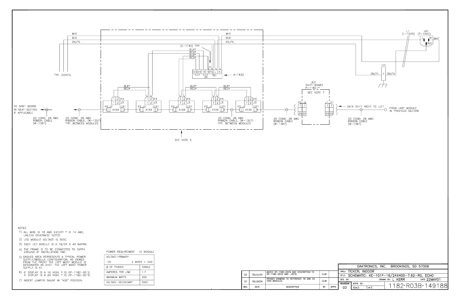 Daktronics KE-1010-7.6-RG User Manual | Page 52 / 64