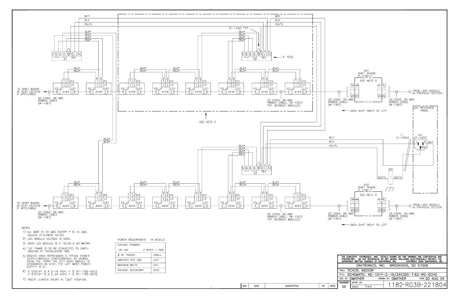 Daktronics KE-1010-7.6-RG User Manual | Page 59 / 64