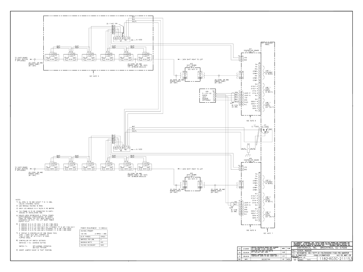 Daktronics KE-1010-7.6-RG User Manual | Page 60 / 64