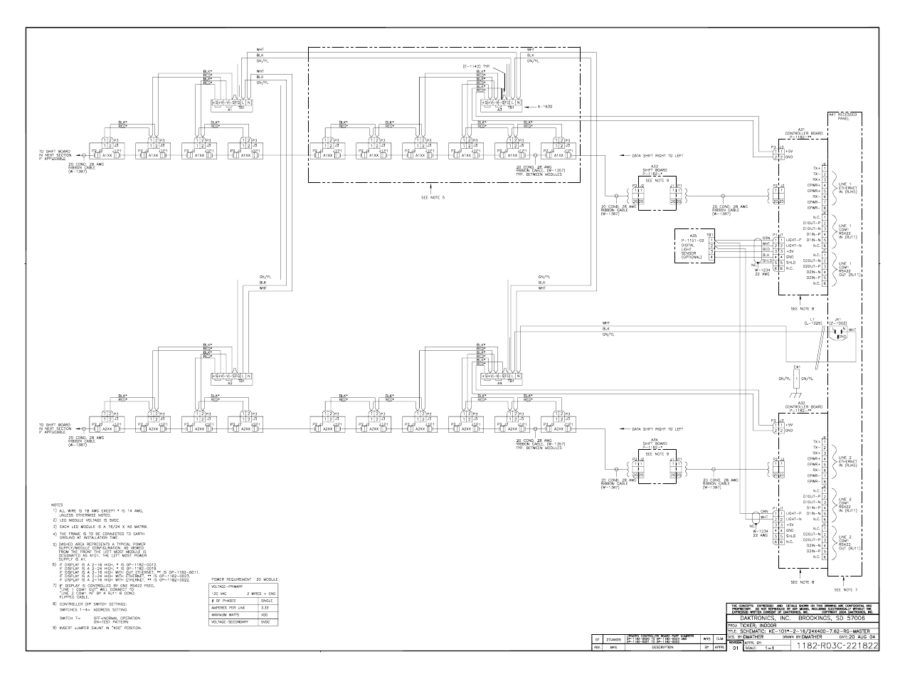 Daktronics KE-1010-7.6-RG User Manual | Page 63 / 64