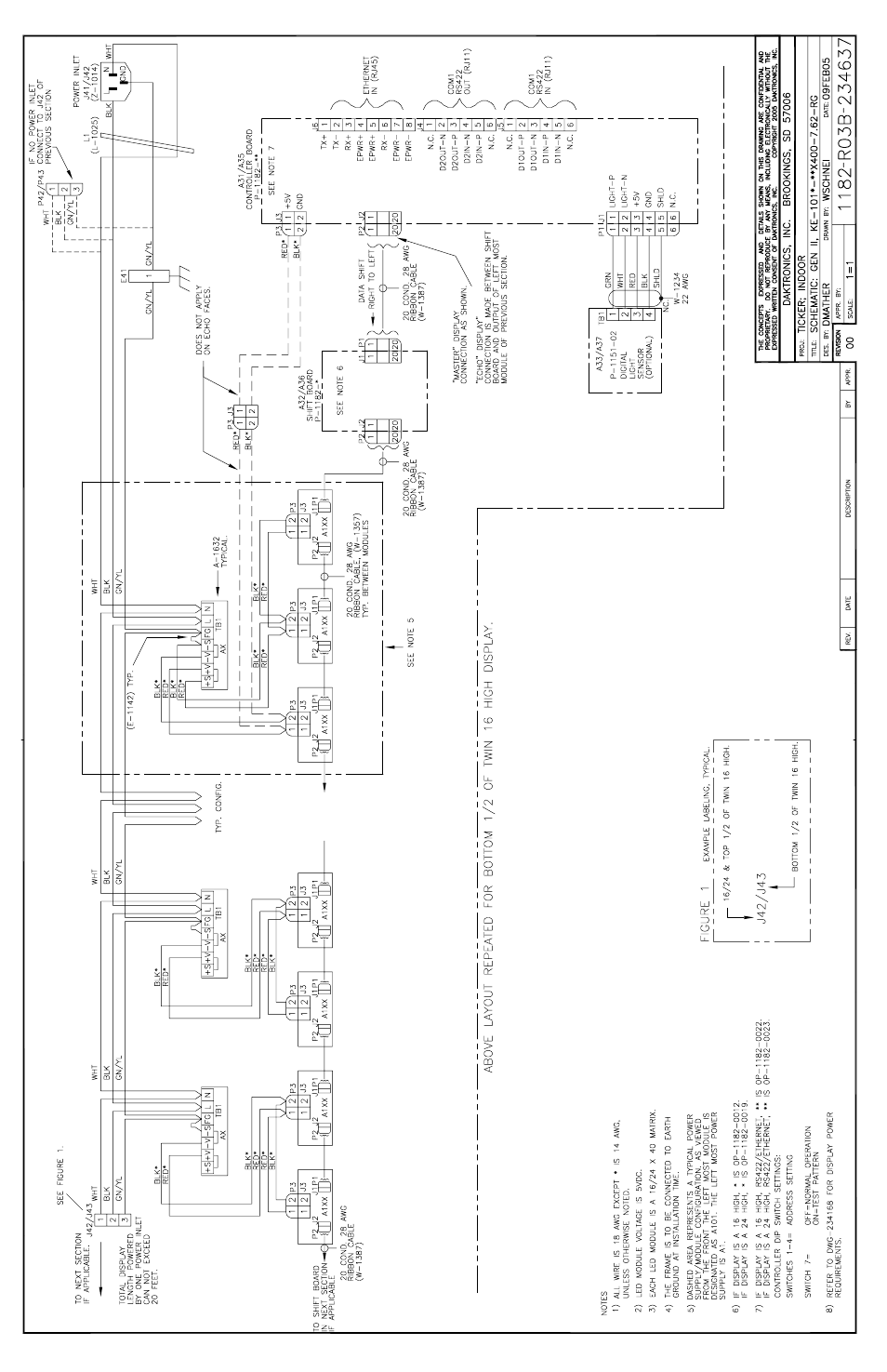 Daktronics KE-1010-7.6-RG User Manual | Page 50 / 61