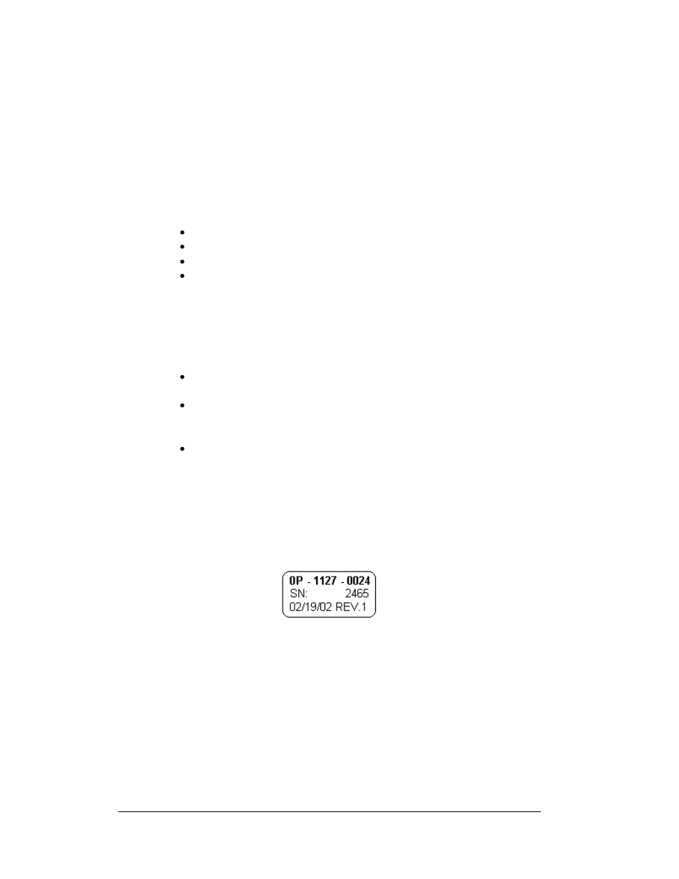 Daktronics nomenclature, Daktronics nomenclature -6, Figure 3: typical label -6 | 5 daktronics nomenclature | Daktronics DF-1030 User Manual | Page 12 / 96