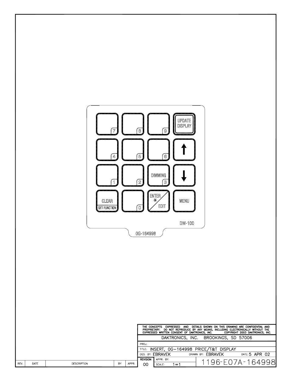 Daktronics DF-1030 User Manual | Page 56 / 96