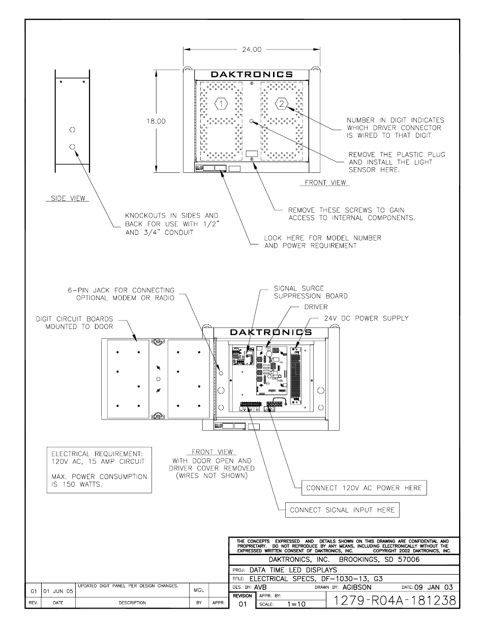 Daktronics DF-1030 User Manual | Page 71 / 96