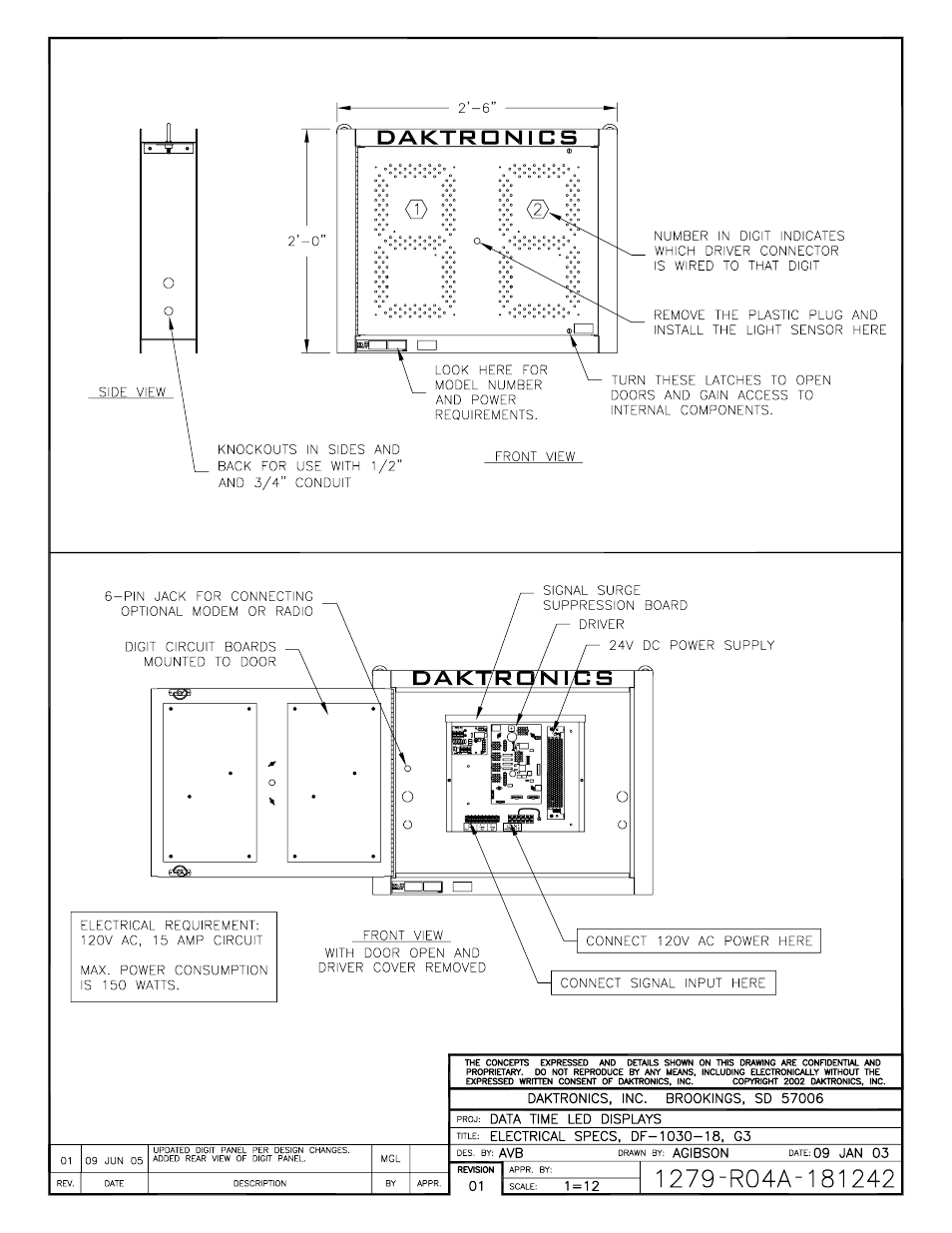Daktronics DF-1030 User Manual | Page 73 / 96