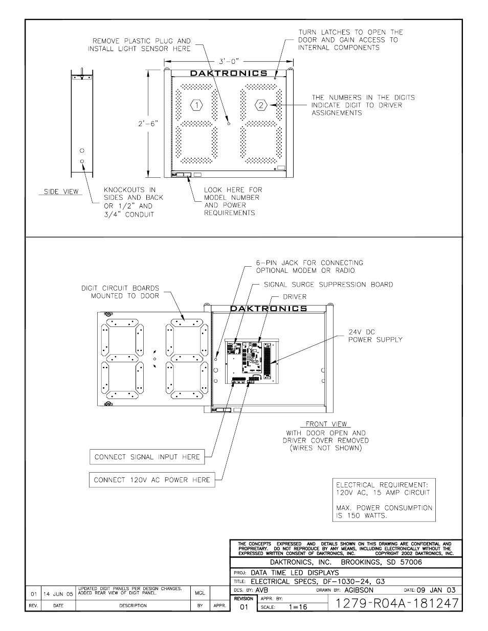 Daktronics DF-1030 User Manual | Page 75 / 96