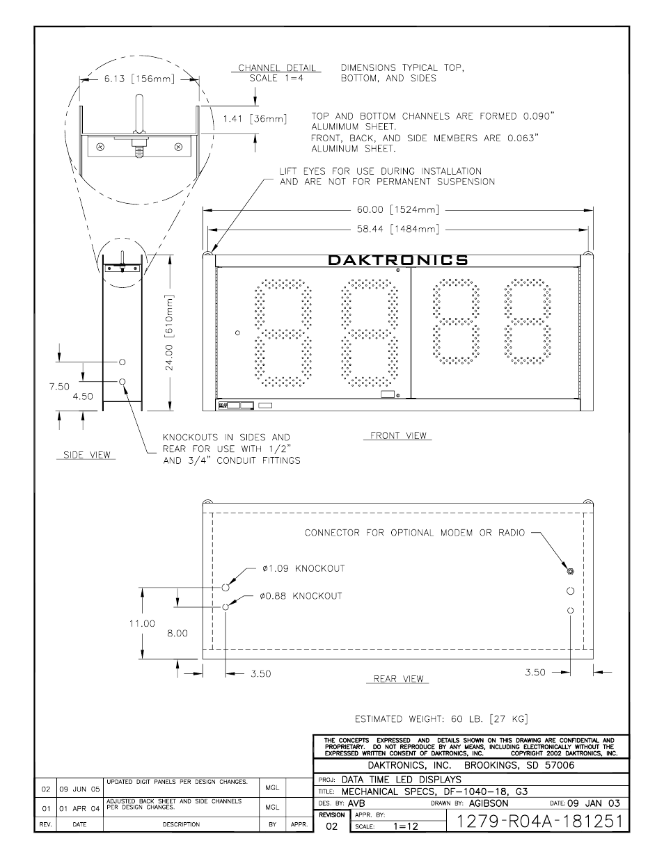 Daktronics DF-1030 User Manual | Page 78 / 96