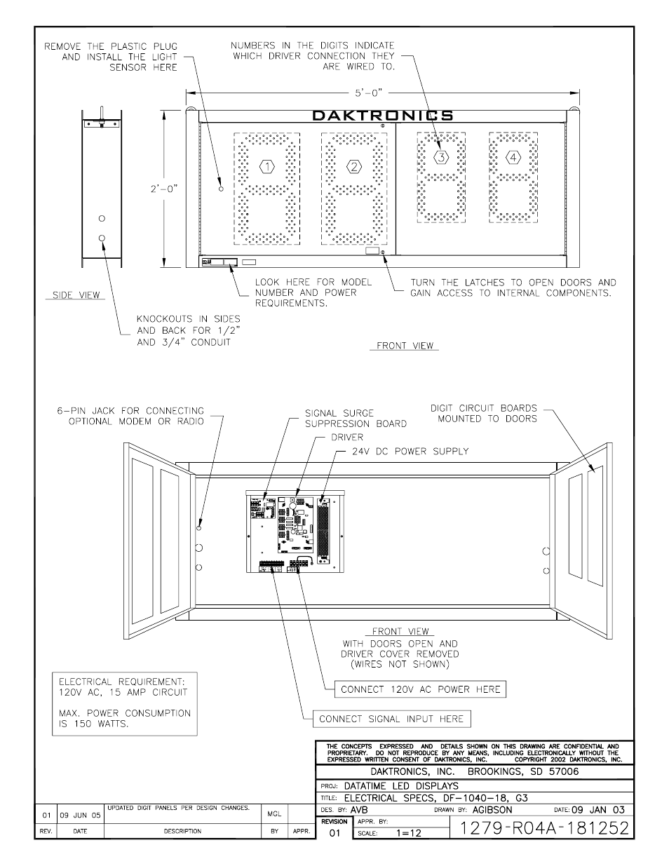 Daktronics DF-1030 User Manual | Page 79 / 96