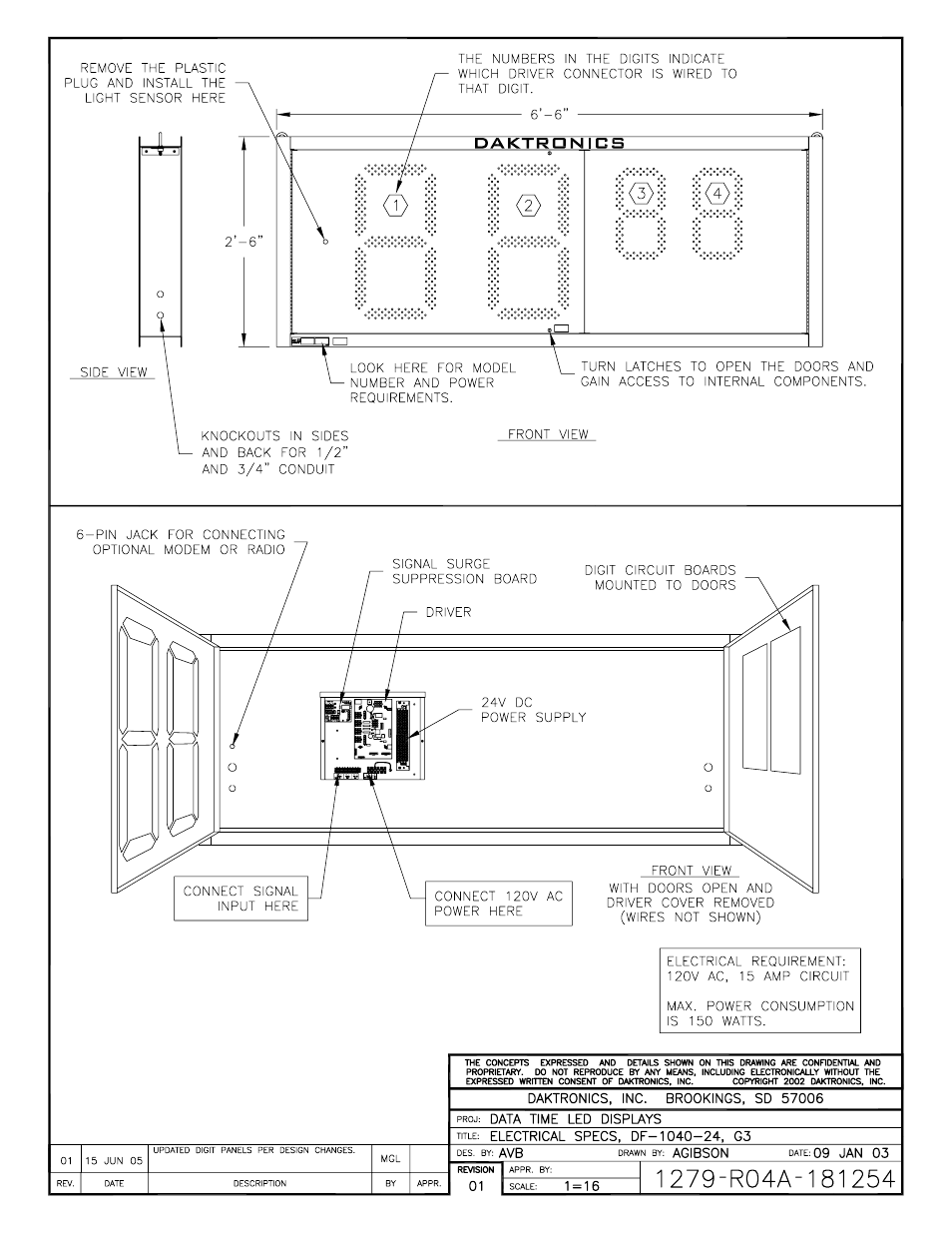 Daktronics DF-1030 User Manual | Page 81 / 96