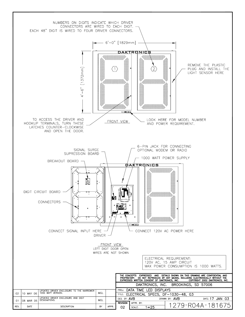 Daktronics DF-1030 User Manual | Page 83 / 96