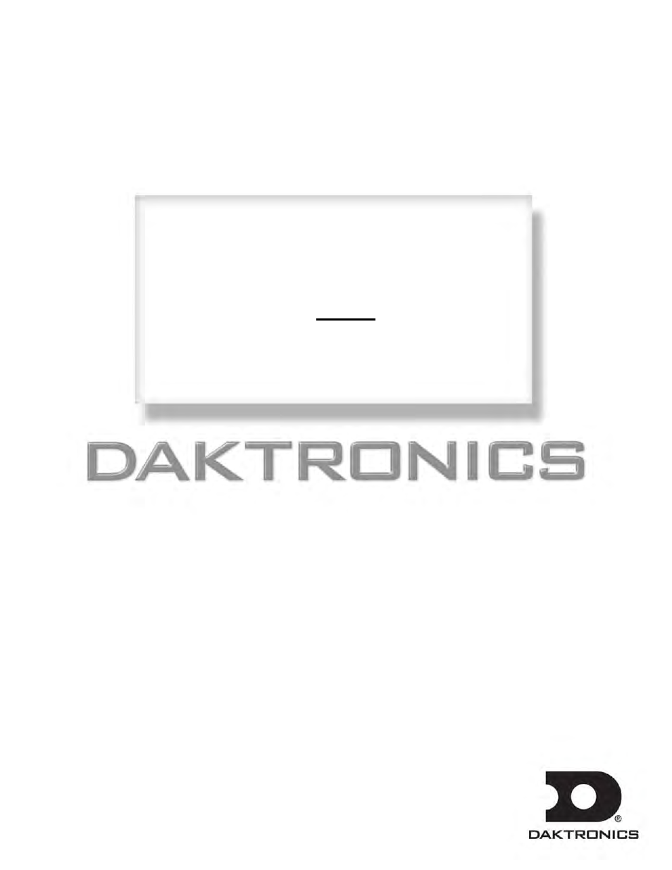 Daktronics DF-1050/1051/1052/1053 User Manual | 71 pages