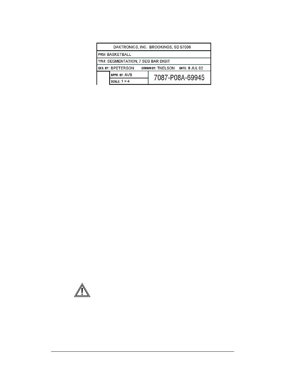 1 safety precautions | Daktronics DF-1050/1051/1052/1053 User Manual | Page 8 / 71