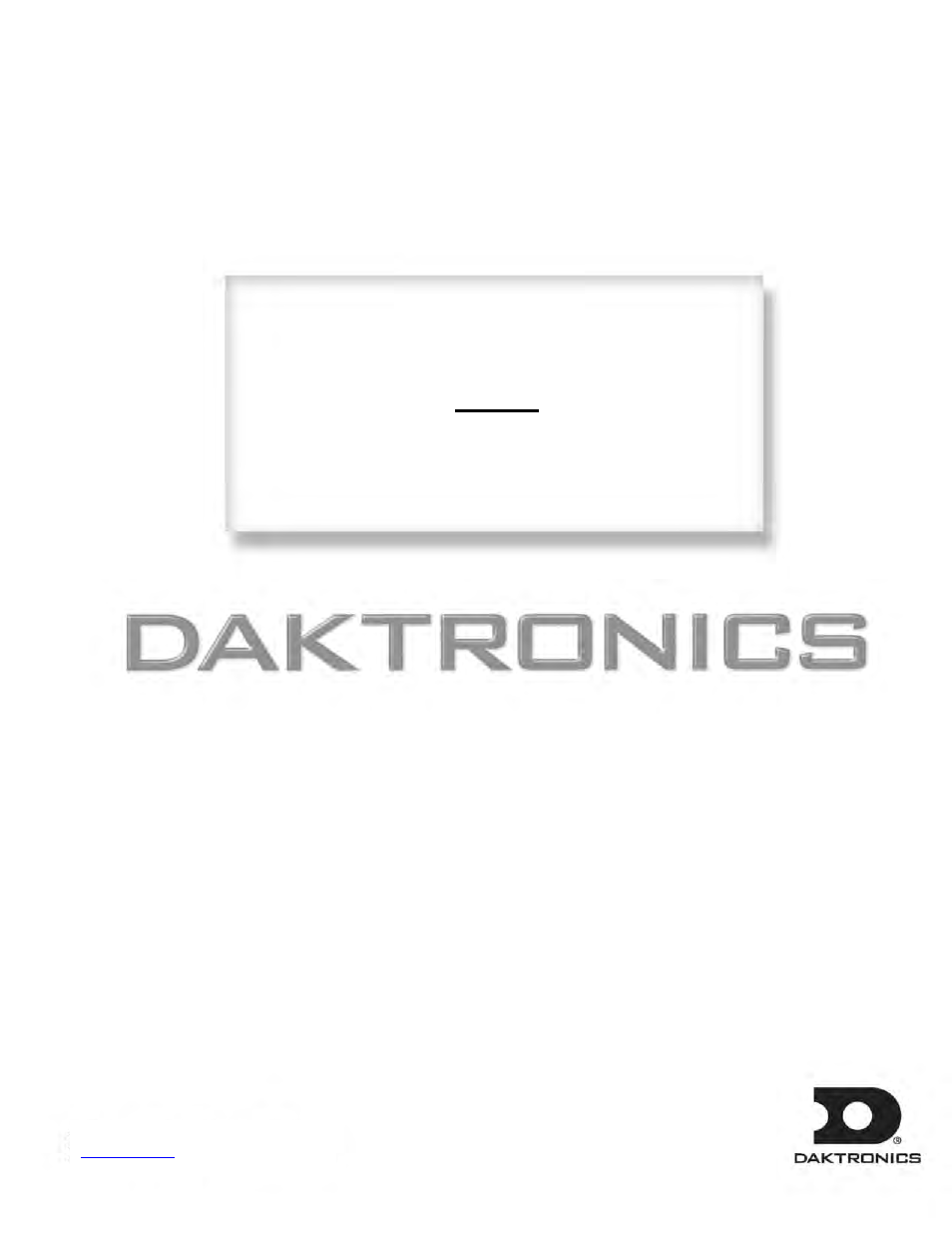 Daktronics DF-1060 User Manual | 71 pages