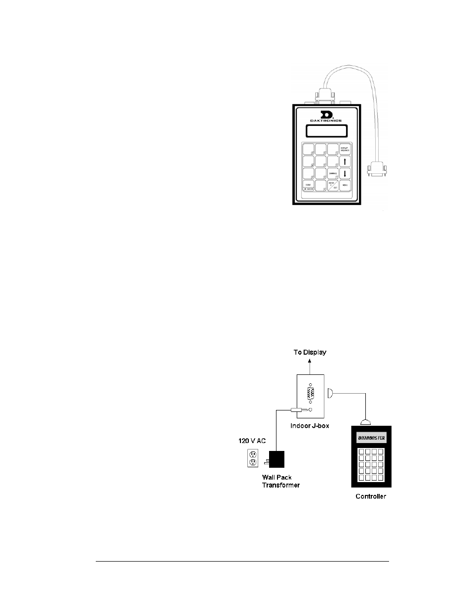 Figure 13: wire control from building location -3 | Daktronics DF-1060 User Manual | Page 37 / 71