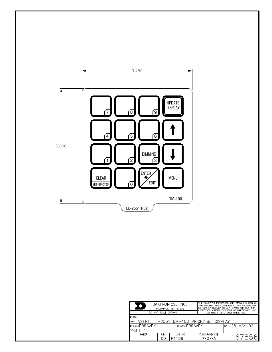 Daktronics DF-1060 User Manual | Page 52 / 71