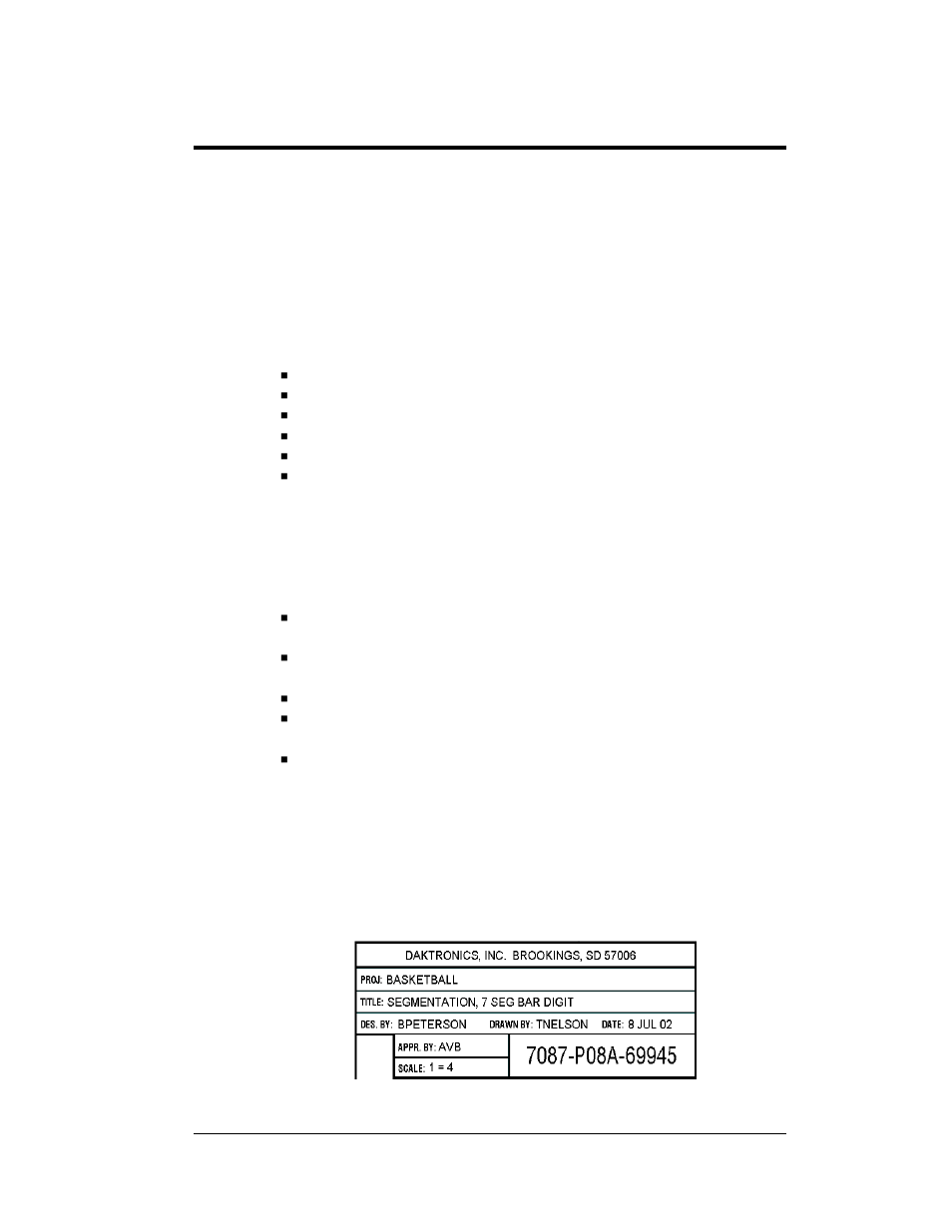 Introduction, How to use this manual, Section 1 | Introduction -1, How to use this manual -1, Figure 1: daktronics drawing label -1, 1 how to use this manual | Daktronics DF-1060 User Manual | Page 7 / 71