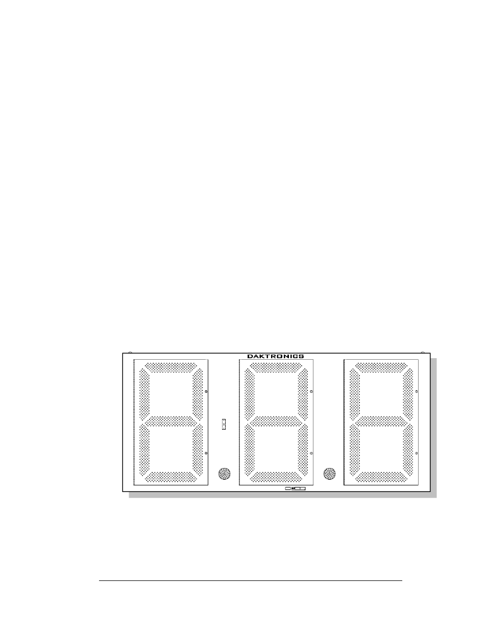 Product overview, Product overview -3, Figure 2: df-1060-60 -3 | 3 product overview | Daktronics DF-1060 User Manual | Page 9 / 71