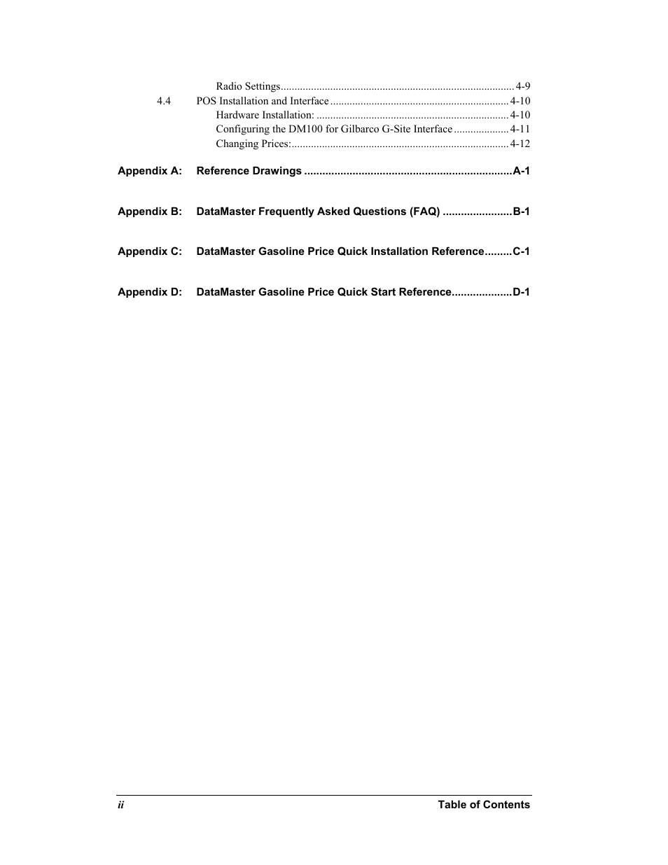 Daktronics DF-12xx User Manual | Page 8 / 68