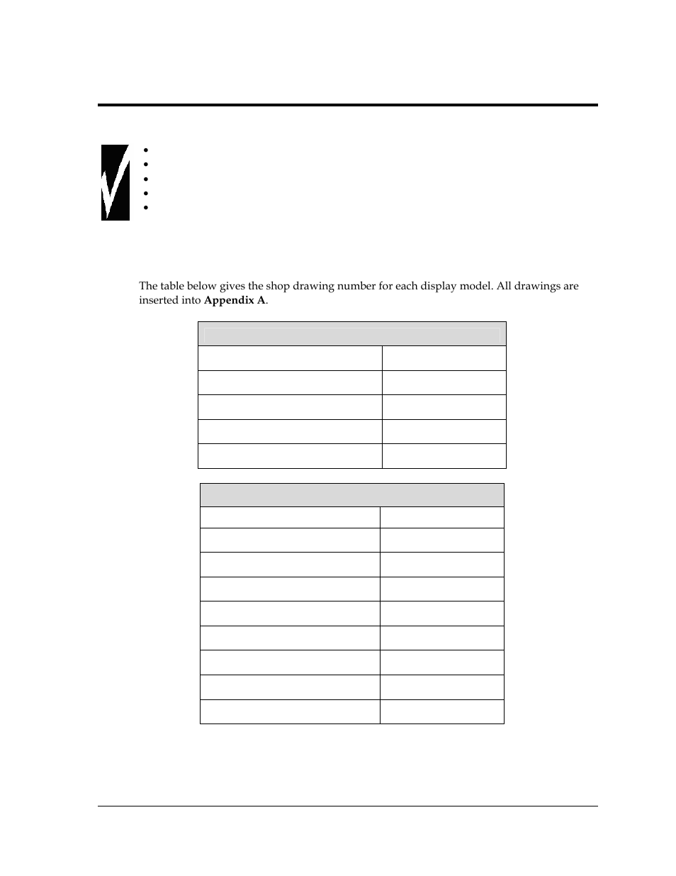 Mechanical installation, Shop drawings, Section 2 | 1 shop drawings | Daktronics DF-2100 User Manual | Page 11 / 74