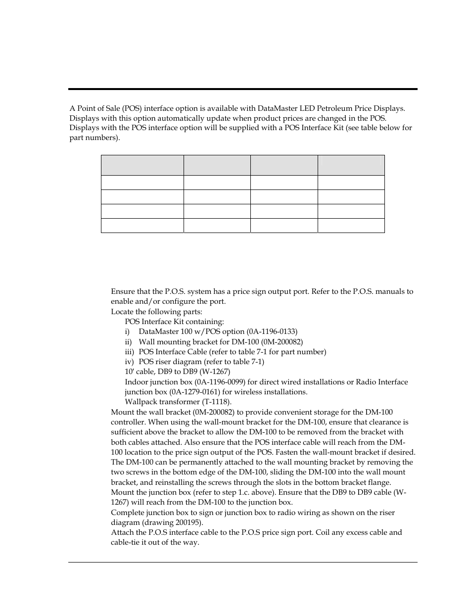 Pos interface installation and operation, System installation, Section 9 | 1 system installation | Daktronics DF-2100 User Manual | Page 49 / 74