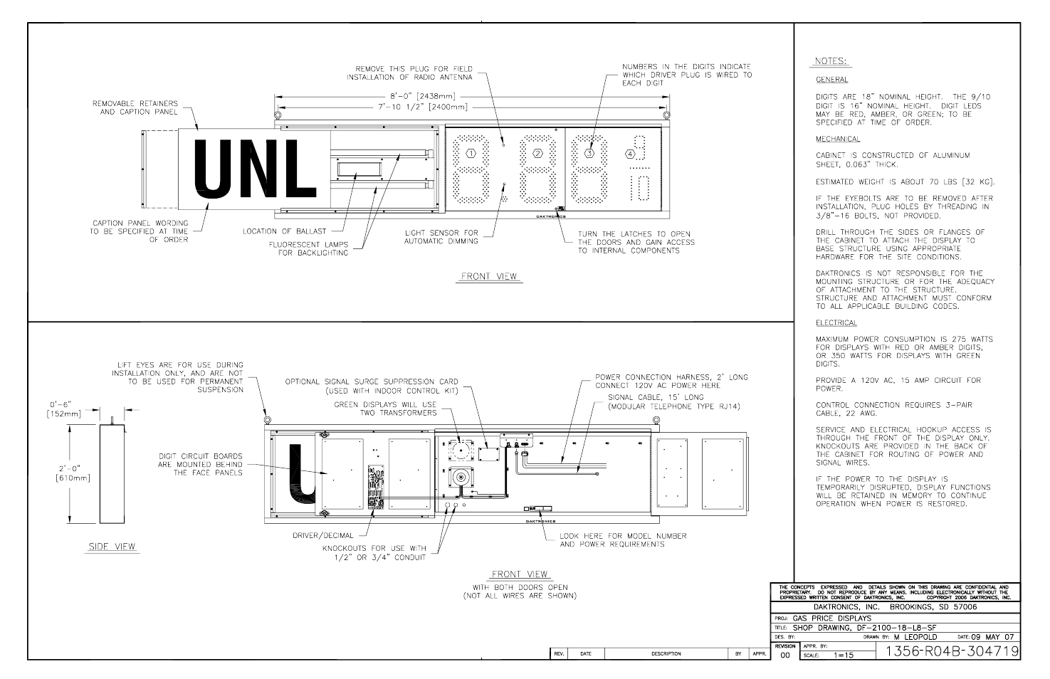 Ing b-304719 | Daktronics DF-2100 User Manual | Page 65 / 74