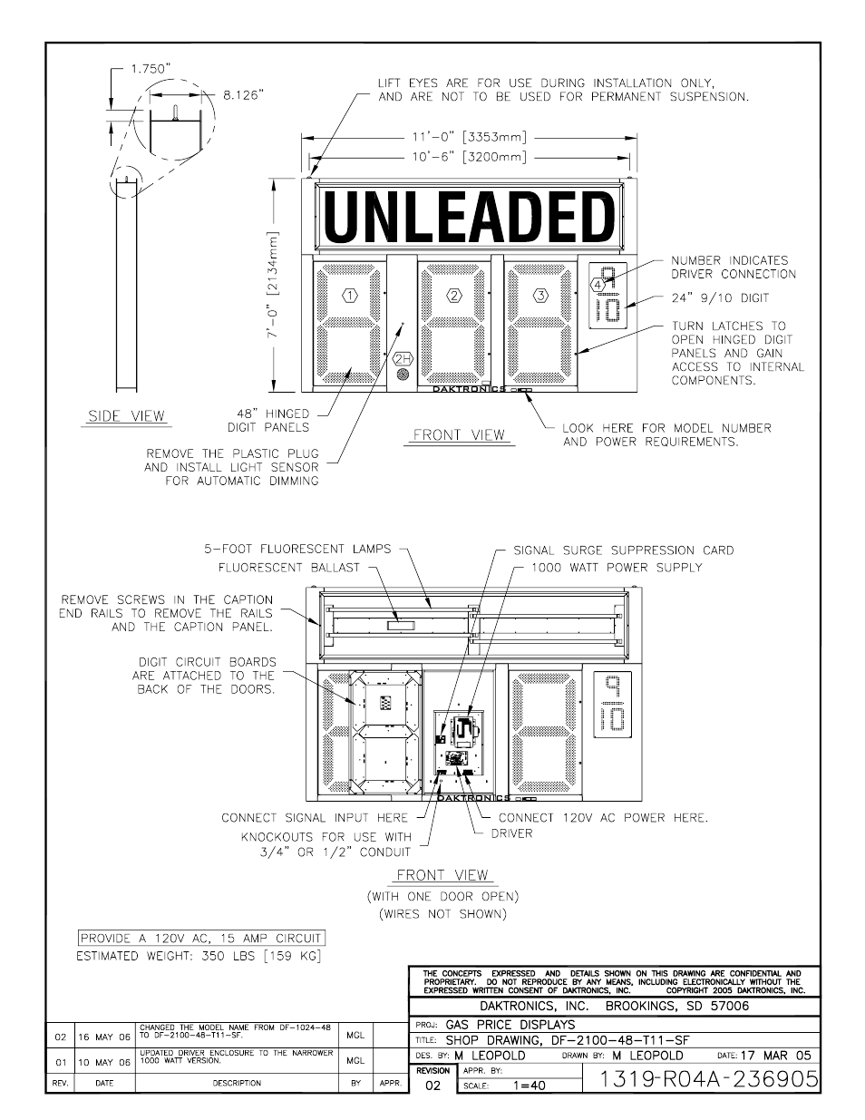 Ing a-236905 | Daktronics DF-2100 User Manual | Page 73 / 74