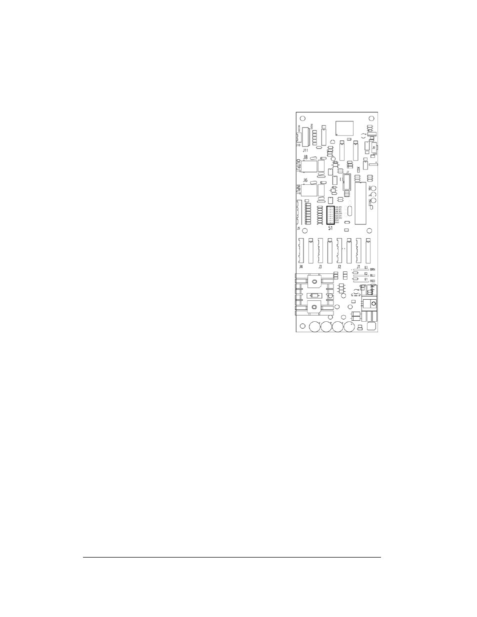 Address dip switch settings | Daktronics DF-4000 User Manual | Page 18 / 71
