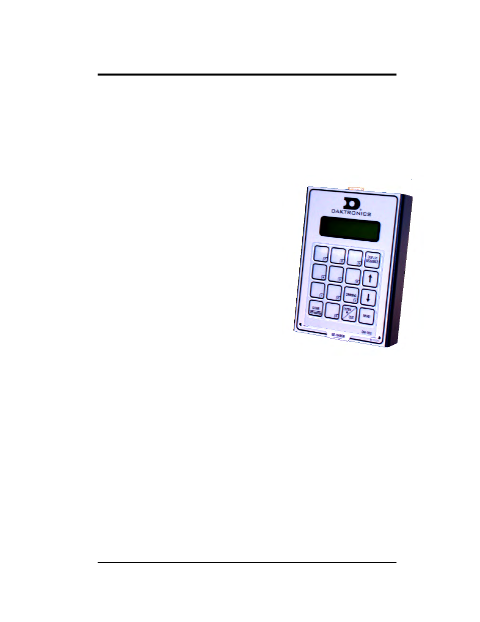 1 datamaster 100 overview | Daktronics DF-4000 User Manual | Page 27 / 71