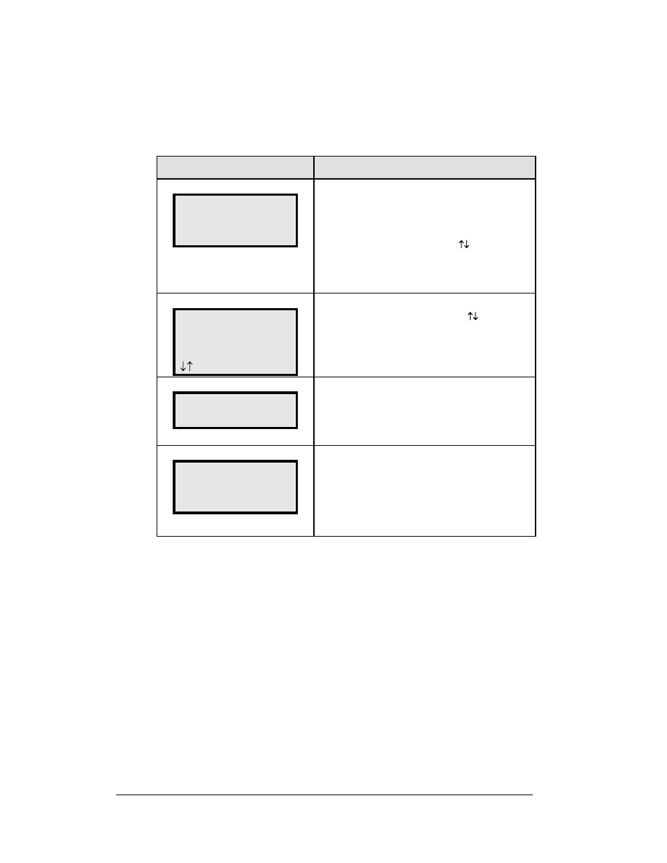 Press enter to select a new code, Select function rate display, Initializing display | Searching for display | Daktronics DF-4000 User Manual | Page 48 / 71