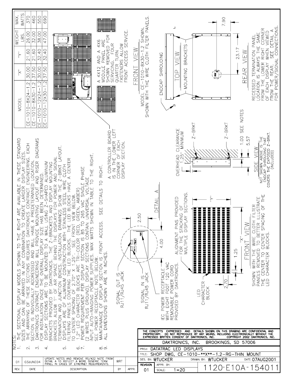Daktronics CE-1010 User Manual | Page 38 / 68