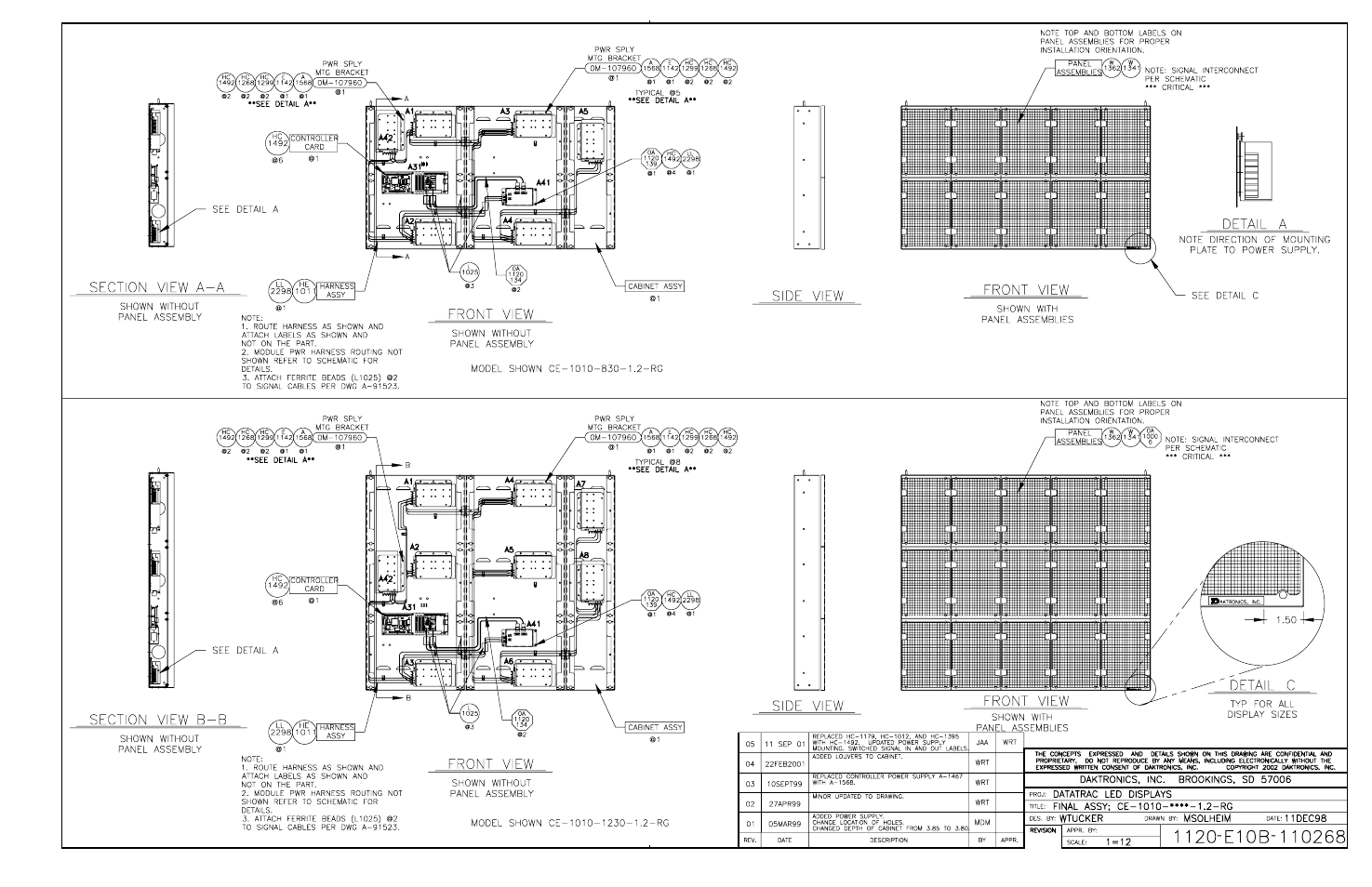 Daktronics CE-1010 User Manual | Page 40 / 68