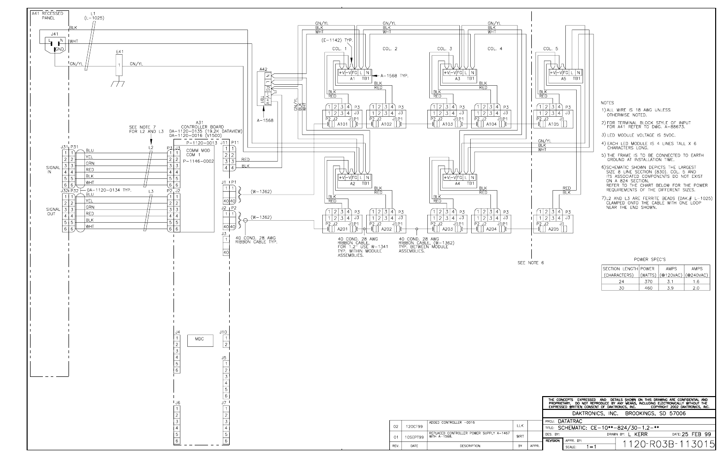 Daktronics CE-1010 User Manual | Page 41 / 68