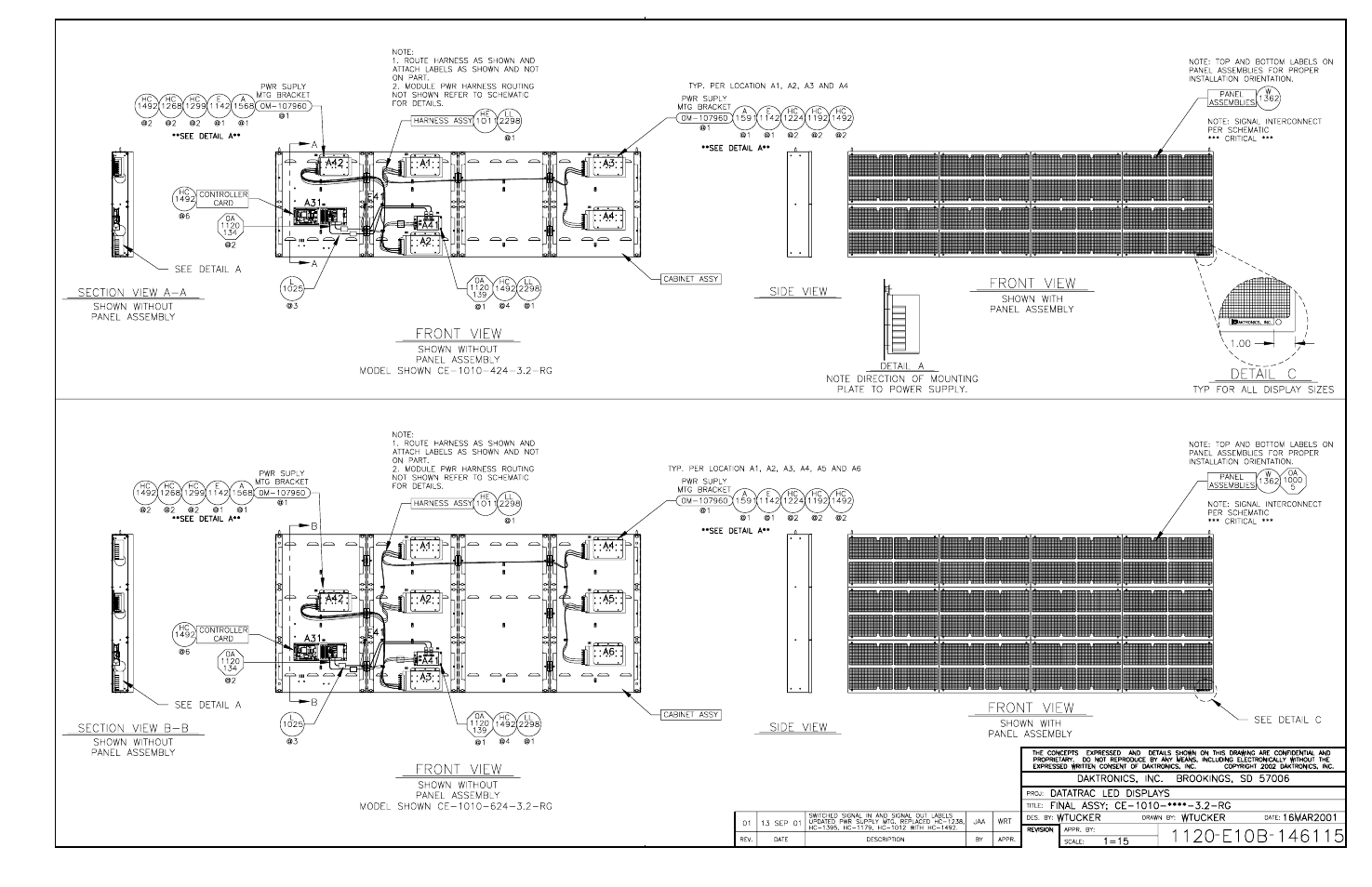 Daktronics CE-1010 User Manual | Page 52 / 68