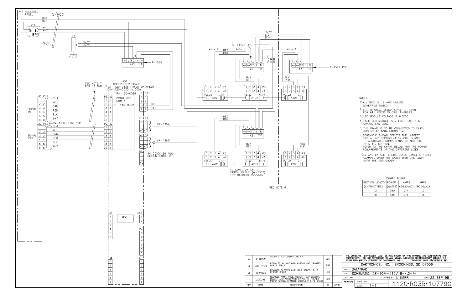 Daktronics CE-1010 User Manual | Page 58 / 68