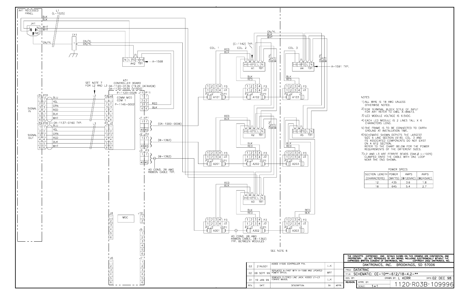 Daktronics CE-1010 User Manual | Page 59 / 68