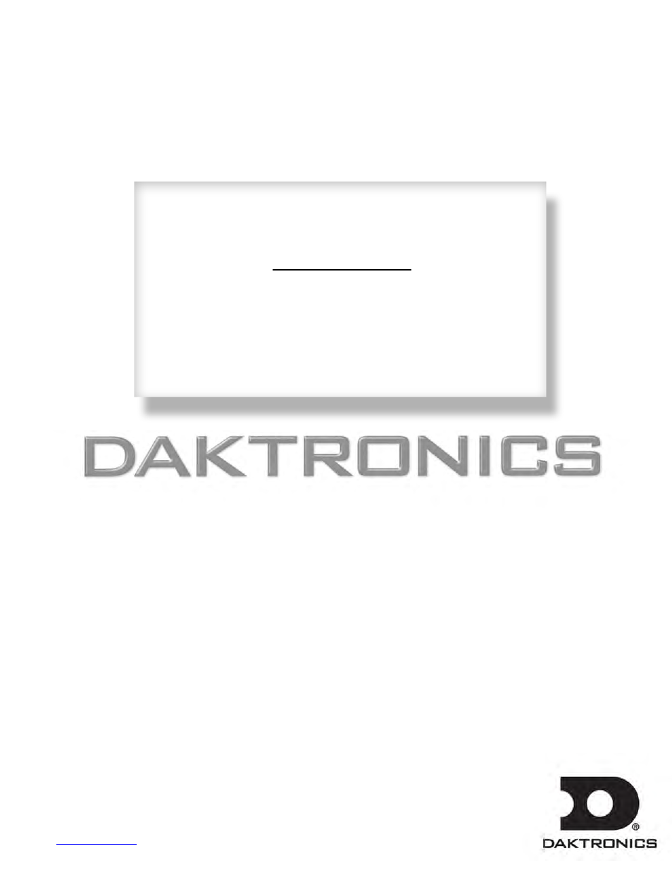 Daktronics AE-3010-7.6-R,G,A User Manual | 79 pages