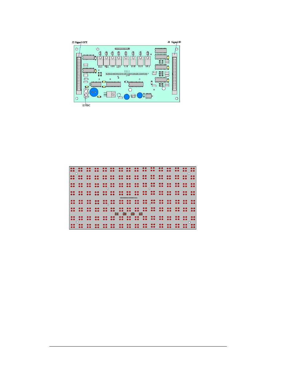Figure 3: af-3010 driver/pixel board -6, Figure 4: 8x16 pixel module -6 | Daktronics AF-3010-34 User Manual | Page 14 / 70