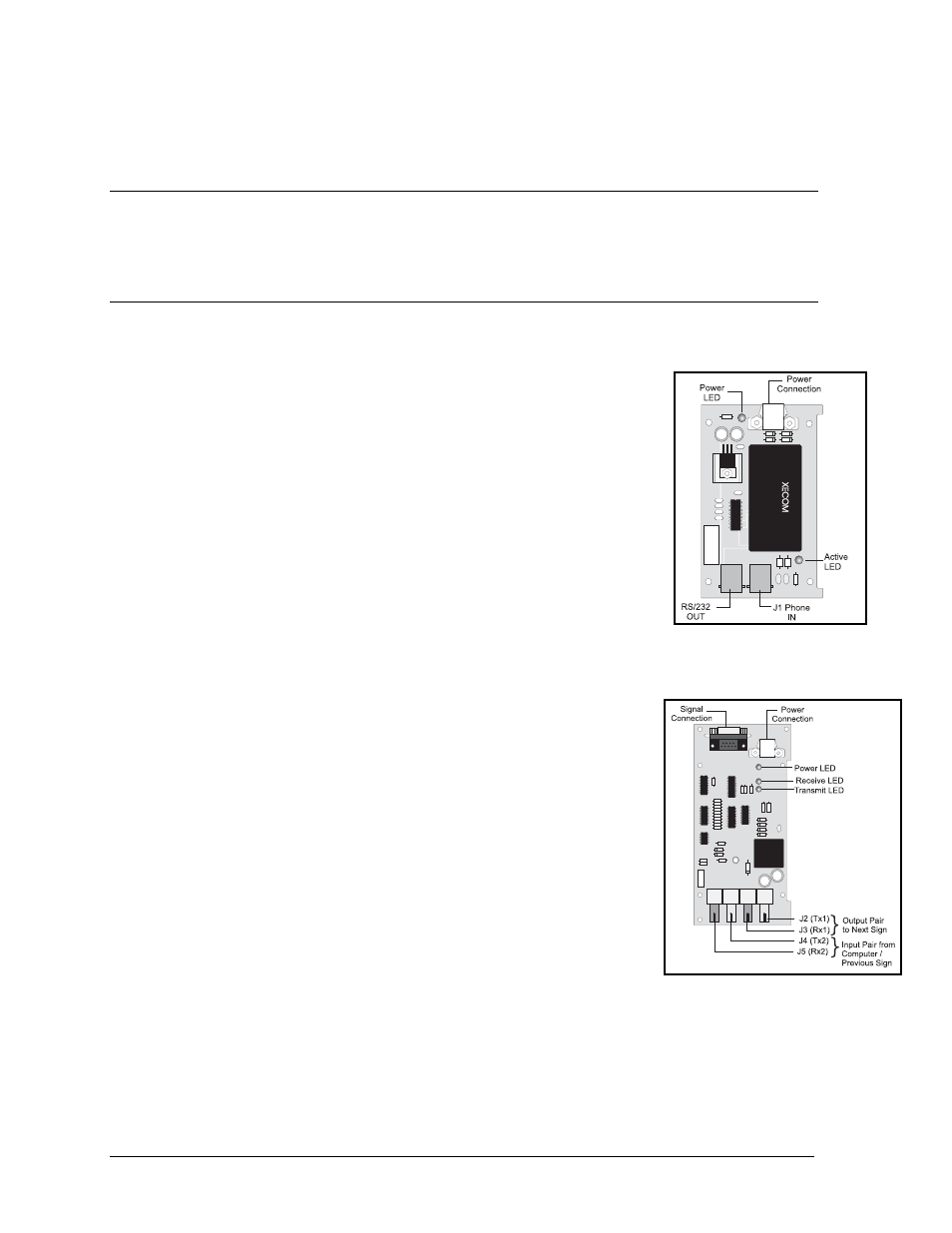 Transformer, Communicate accessories, Accessing and replacing the modem | Fiber board, Leds & jumpers, Transformer -4, Communicate accessories -4, Accessing and replacing the modem -4, Fiber board -4, Leds & jumpers -4 | Daktronics AF-3020-7.6-R,A User Manual | Page 26 / 46