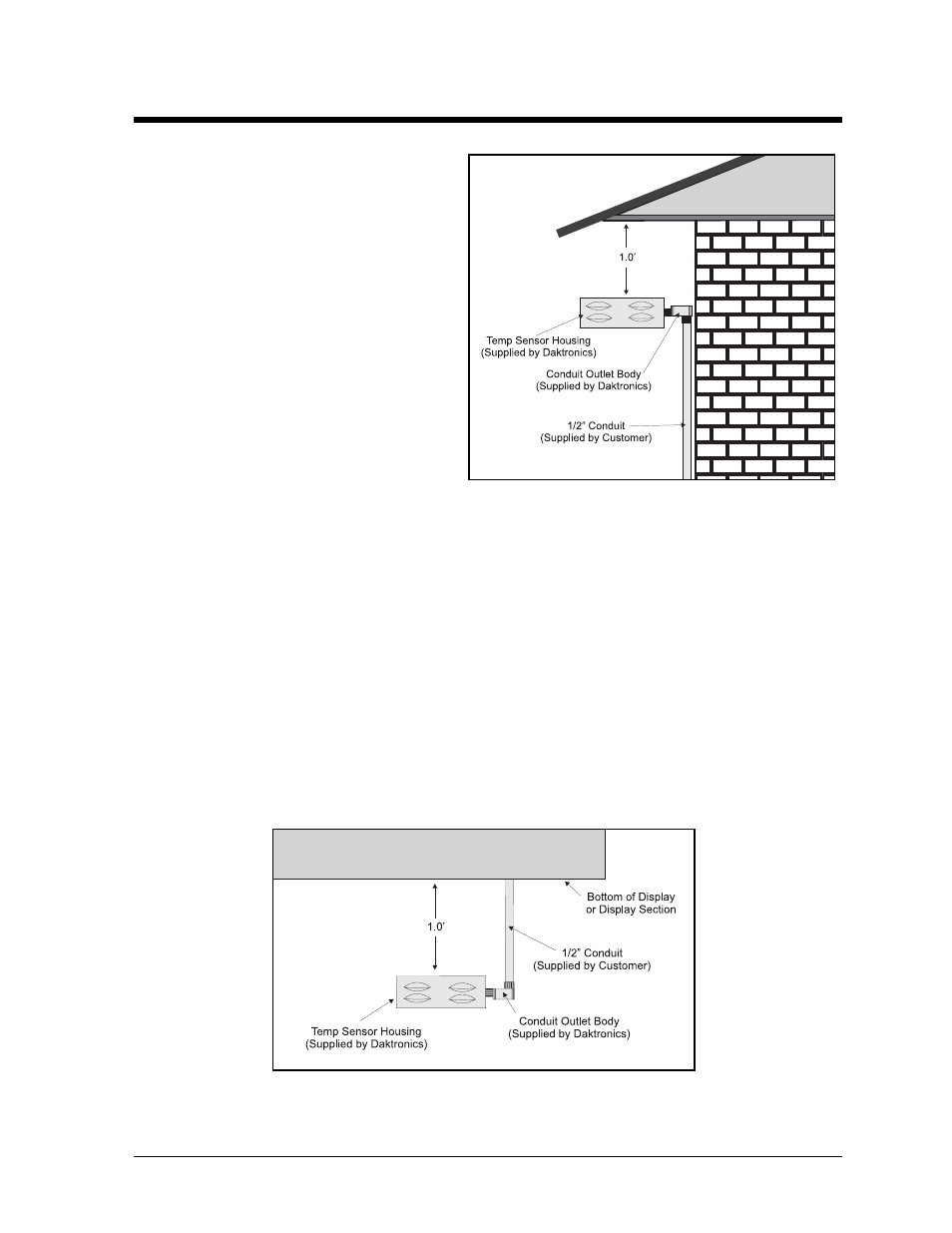 Appendix a:optional temperature sensor, Appendix a, Appendix a: optional temperature sensor | Daktronics AF-3020-7.6-R,A User Manual | Page 31 / 46