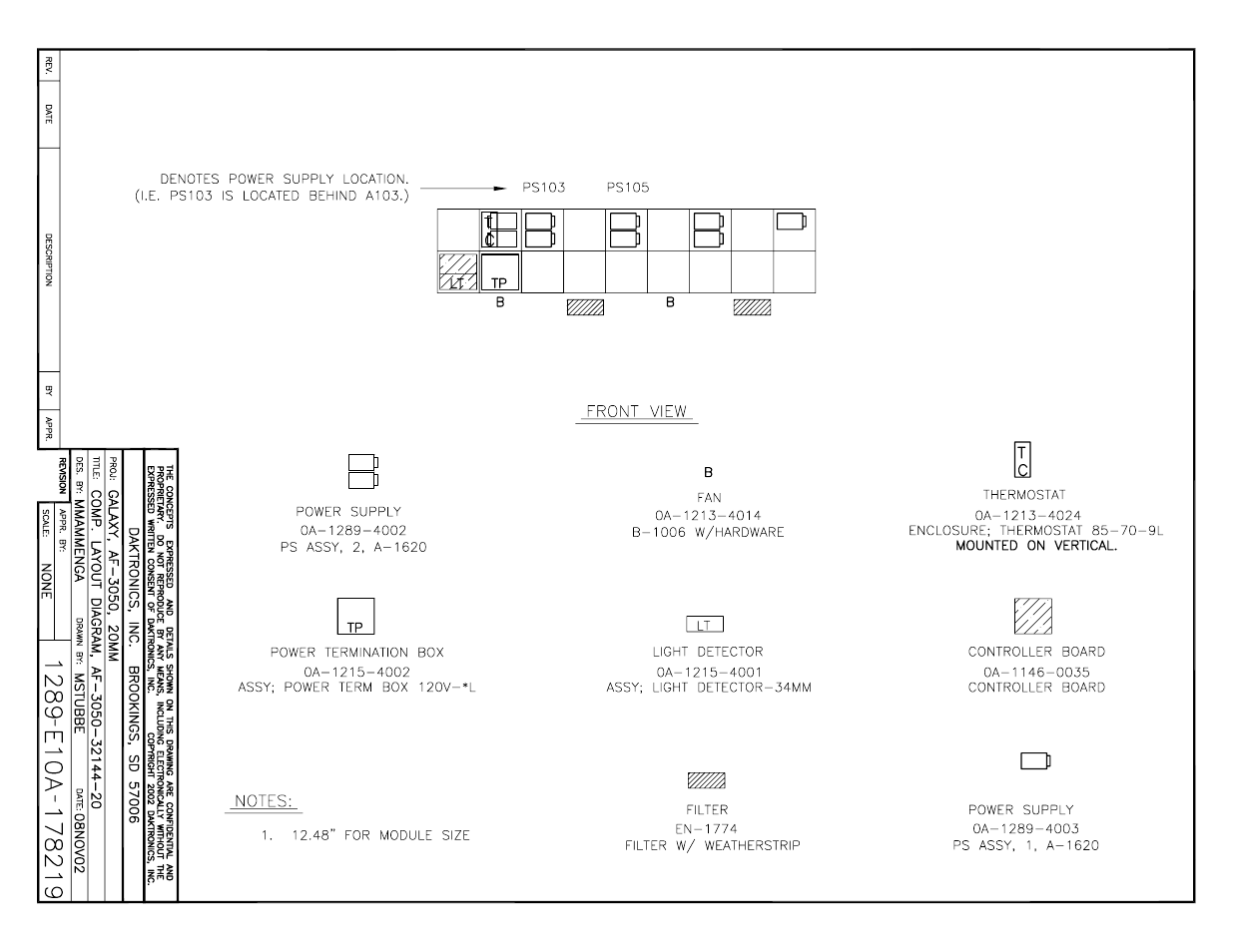 Daktronics AF-3050-20-R,A User Manual | Page 57 / 87