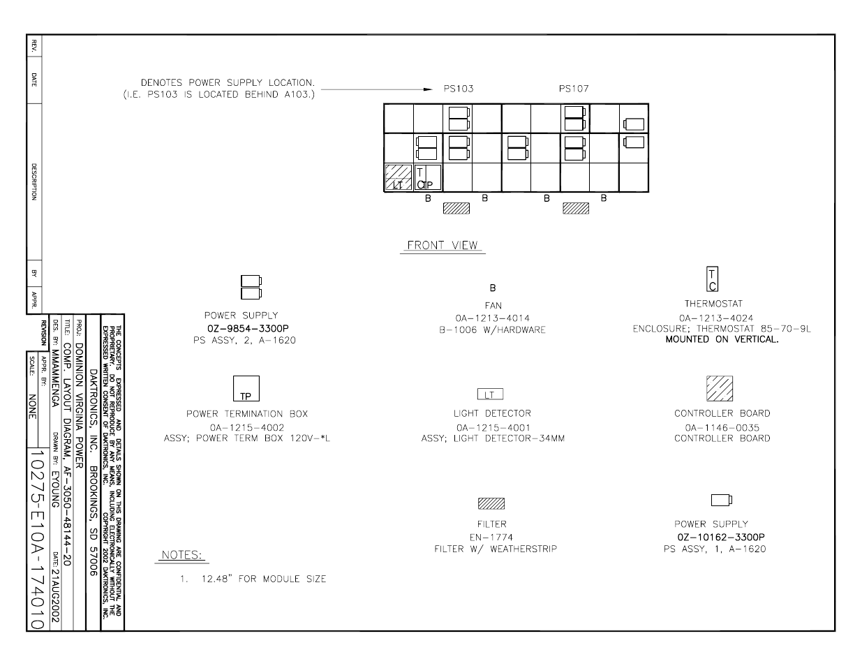 Daktronics AF-3050-20-R,A User Manual | Page 61 / 87