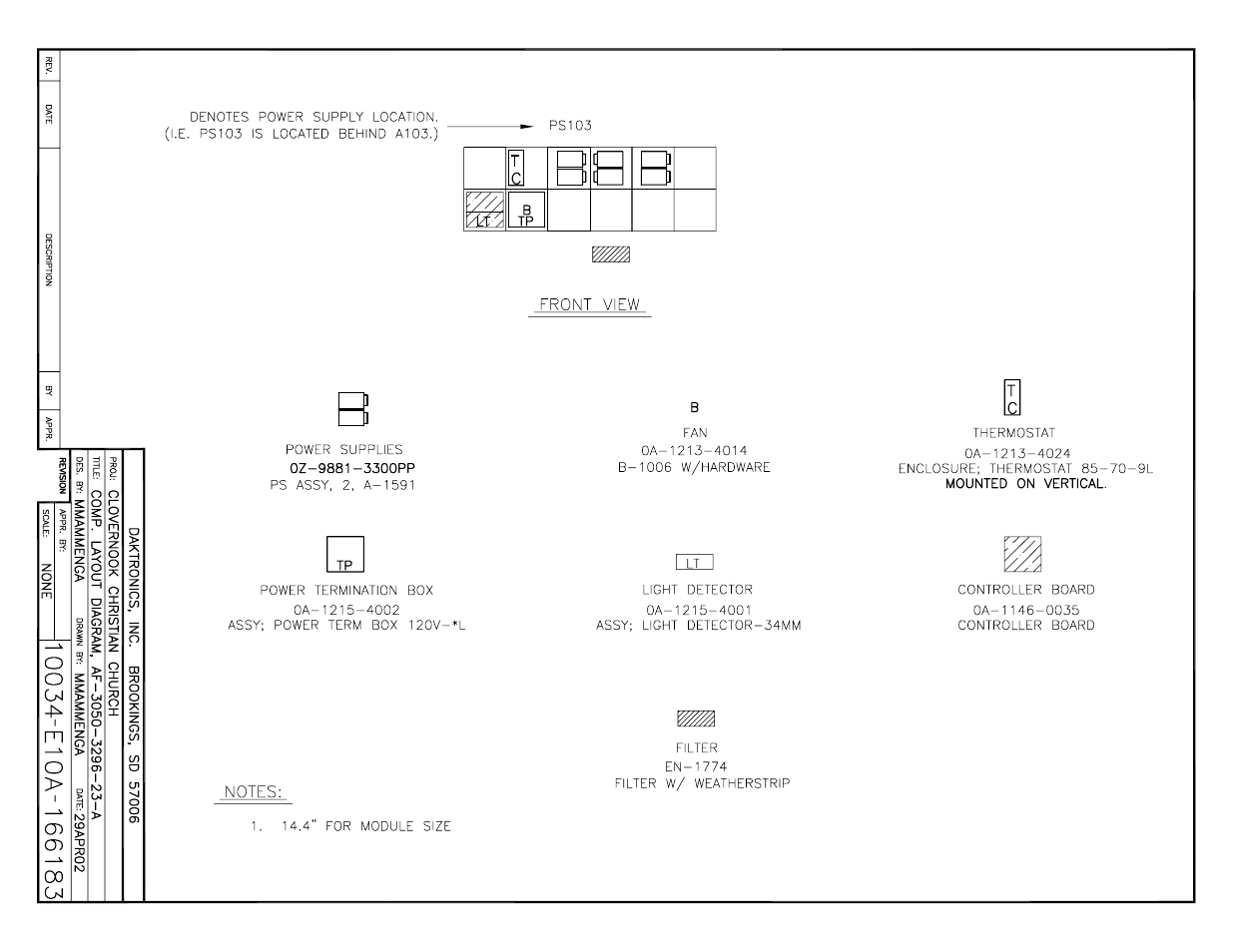 Daktronics AF-3050-20-R,A User Manual | Page 64 / 87