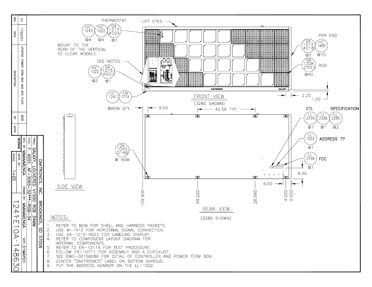 Daktronics AF-3065-34-RGB User Manual | Page 53 / 114