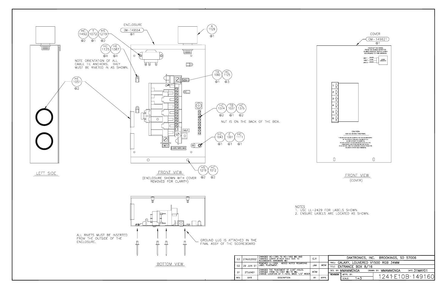 Daktronics AF-3065-34-RGB User Manual | Page 55 / 114