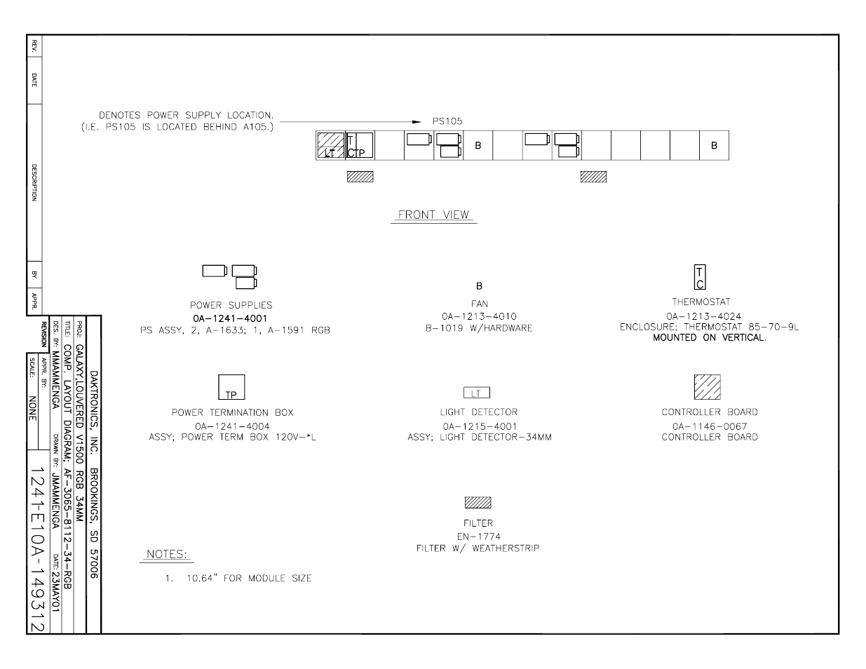 Daktronics AF-3065-34-RGB User Manual | Page 60 / 114