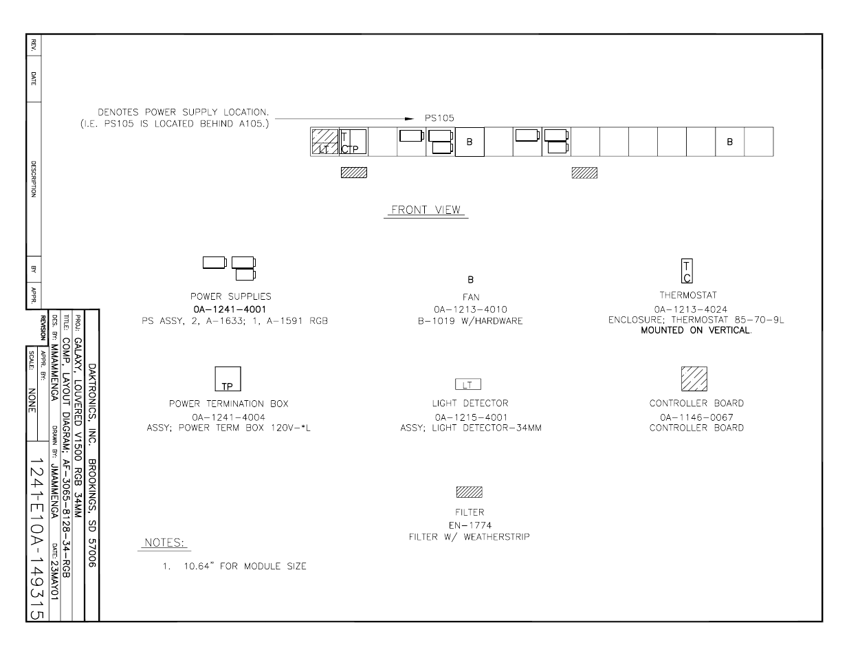 Daktronics AF-3065-34-RGB User Manual | Page 61 / 114