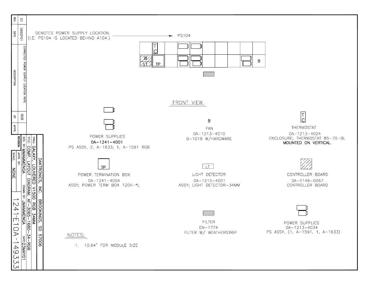 Daktronics AF-3065-34-RGB User Manual | Page 65 / 114